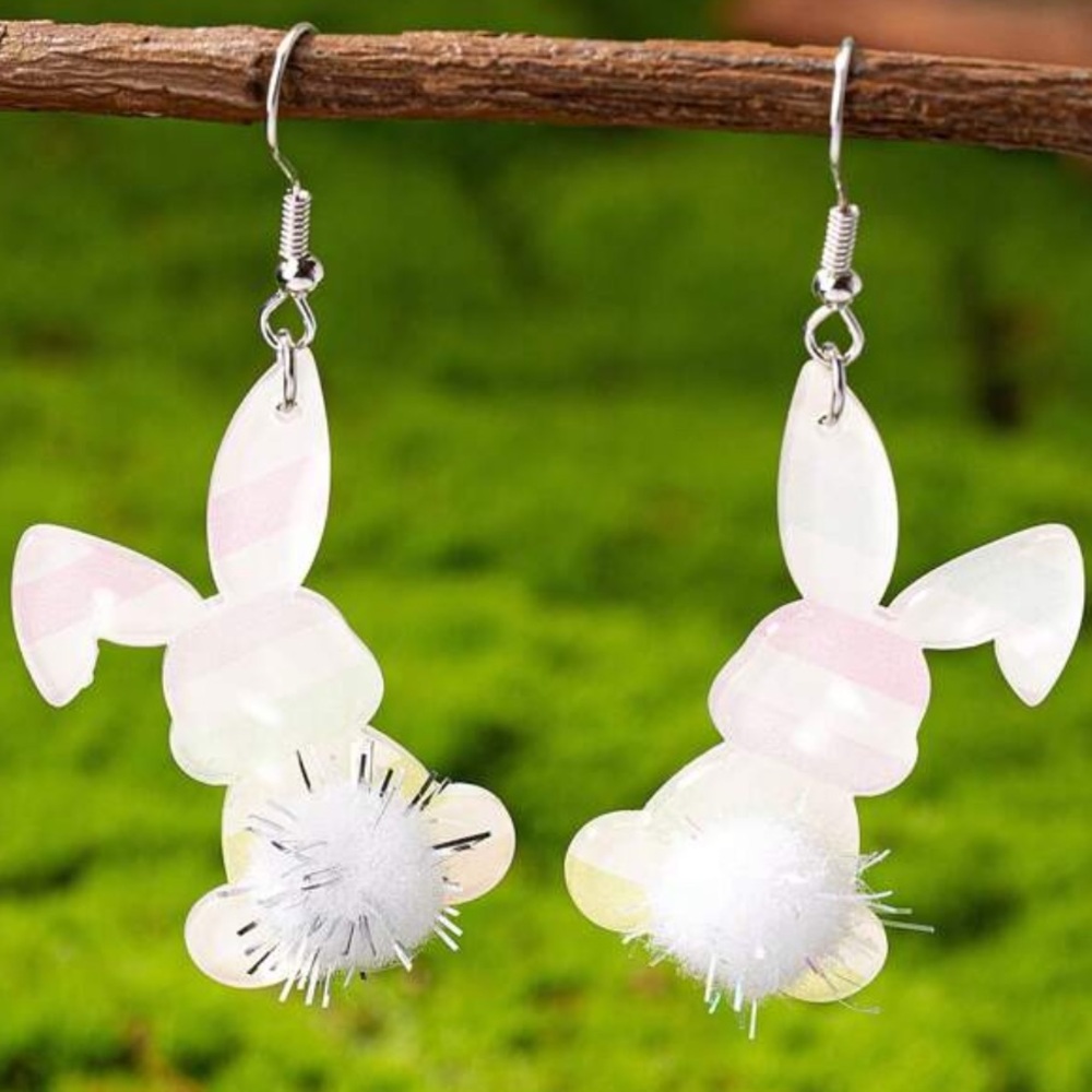 Bunny Dangle Earrings